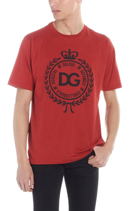 dolce gabbana tee shirt homme|dolce and gabbana graphic tees.